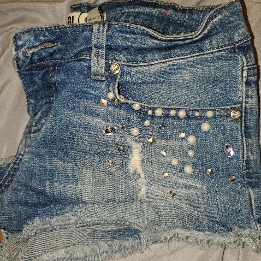 Jeweled  zanadi shorts